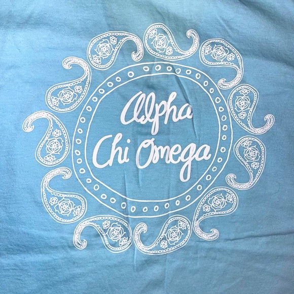 American Apparel Alpha Chi Omega/AXO Shirt - Picture 4 of 4